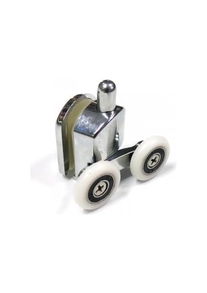 Tekerlek Duşakabin Tekerleği Alt Cam Rulman Krom Teker 23 mm