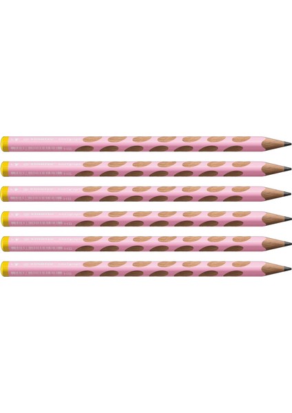Easygraph - Ergonomik Kurşun Kalem - Sol El - Pastel Pembe