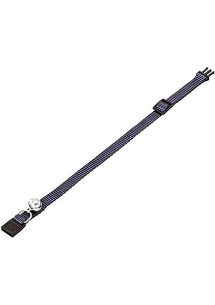 Evcil Hayvan Boyun Tasması, Çıngıraklı 30 cm, Koyu Mavi