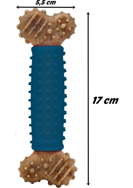 Tırtıklı Sert Kemik Köpek Oyuncağı 17 cm