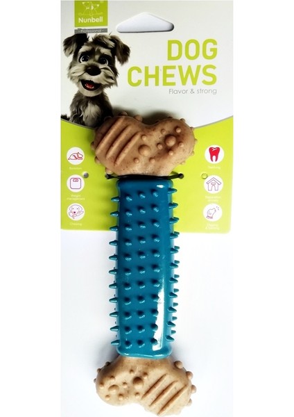 Tırtıklı Sert Kemik Köpek Oyuncağı 17 cm