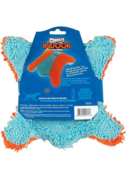Chuckit! Indoor Fetch Squirrel Dog Toy (9 Inch), Orange And Blue fiyatları