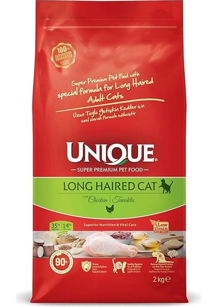Unique Adult Long Haired Cat With Chicken 2kg