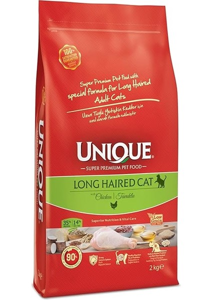 Unique Adult Long Haired Cat With Chicken 2kg