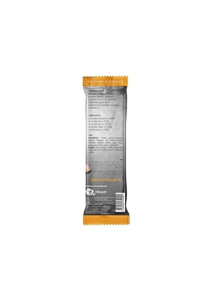Prochoice Softy Bites Chicken ve Cheese Kediler İçin Yumuşak Atıştırmalık 10 gr x 24 adet
