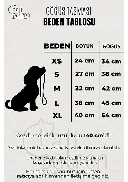 Kaçış Önleyici Ayarlanabilir Küçük Irk ve Büyük Irk Köpek Göğüs Tasma Seti ve Gezdirme İpi (Kilim Desen Mavi, Xl)