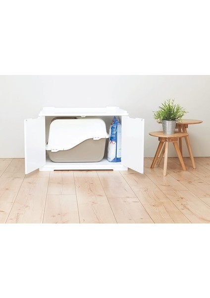 Kedi Tuvalet Kabı Mobilyası,beyaz, Xl, 75X51X53CM modelleri