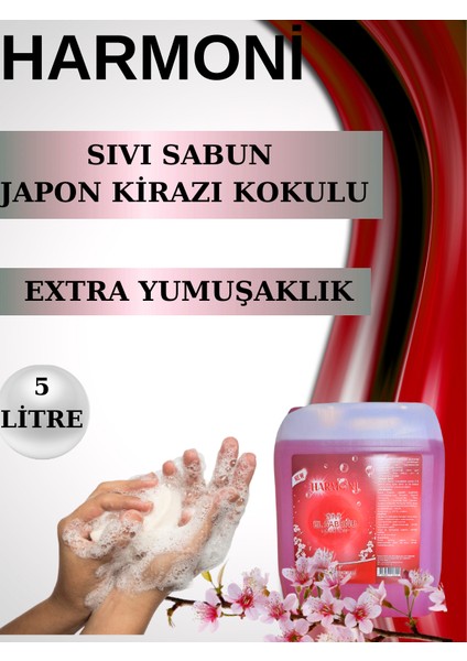 Sıvı Sabun Japon Kirazı Esansı 5lt