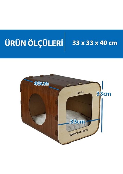 Mdf Kedi Evleri (HR3027)