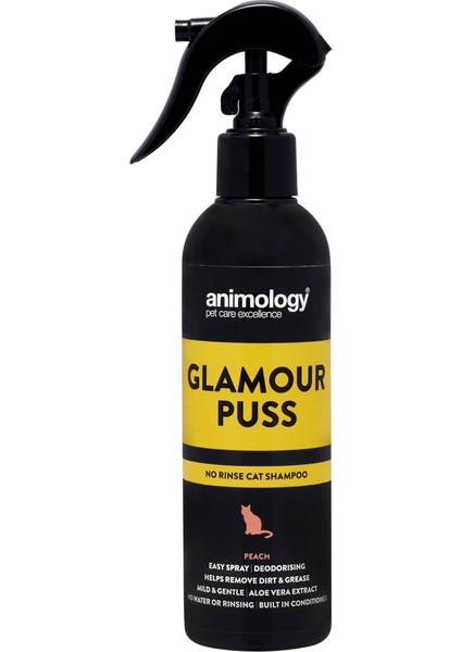 Glamour Puss No Rinse Cat Kuru Sprey Kedi Şampuanı 250 ml