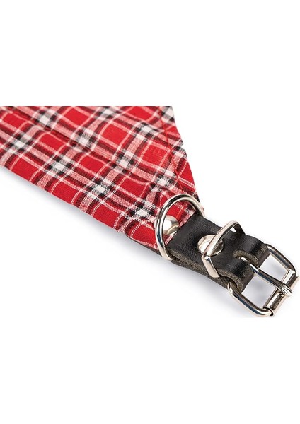 Karlie Deri Bandanalı Köpek Boyun Tasması, 57 Cm, Kırmızı modelleri