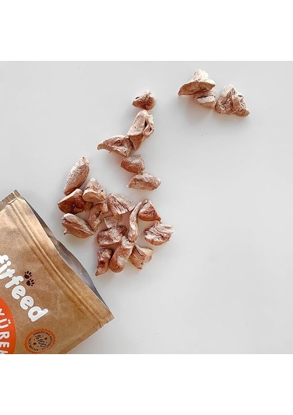 Freeze-Dried Çiğ Tavuk Yürek Köpek Ödülü 40G