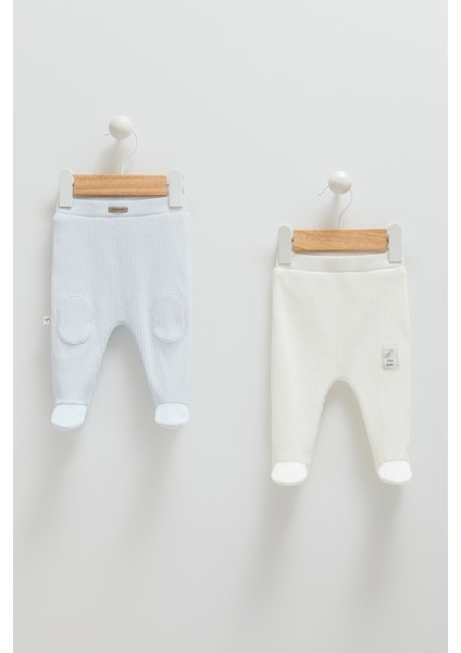 Dokulu Detay Bebek Ikili Pantolon