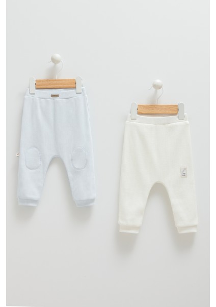 Dokulu Detay Bebek Ikili Pantolon