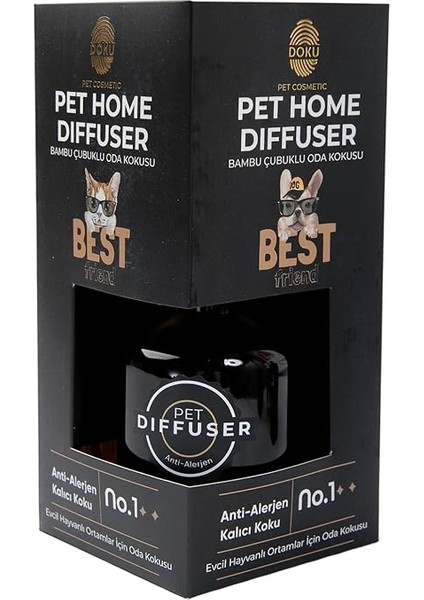 Pet Cosmetic Pet Home Diffuser 200 ml | Kedi ve Köpek Koku Giderici, Evcil Hayvanlı Orta mlar Için Kalıcı Oda Kokusu