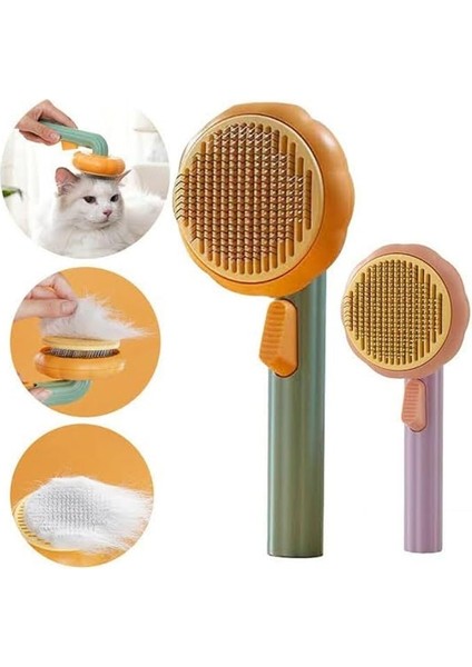 Basmalı Kedi Tarağı,köpek Fırçası,kedi Tüyü Temizleme Fırçası