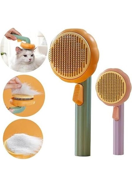 Basmalı Kedi Tarağı,köpek Fırçası,kedi Tüyü Temizleme Fırçası
