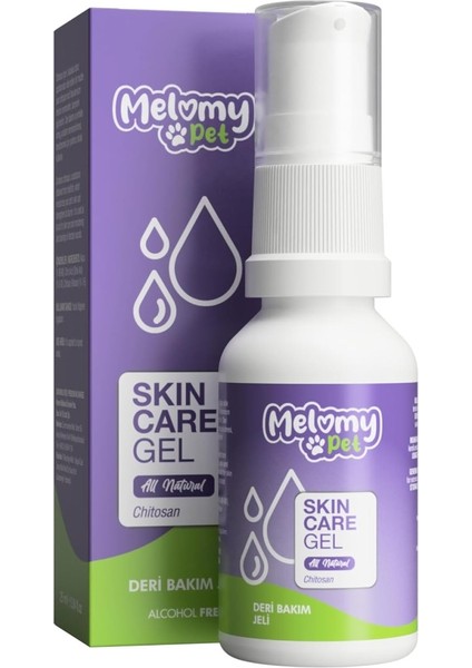 Melomy Kedi & Köpek Deri Bakım Jeli - 25 ml