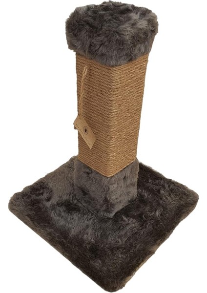 40 cm Kare Tırmalama Tahtası - Antrasit