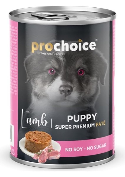Prochoice Yavru Köpekler Için, Kuzu Etli ve Pirinçli Ezme, 400 G x 12 Adet fiyatları