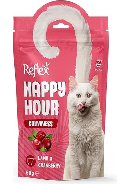 Reflex Happy Hour Sakinleşmeyi Destekleyici Kedi Ödül Mamasi 60 gr