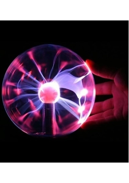 Büyük Boy Plazma Küresi - Tesla Plazma Lambası (25 x 14.5) cm