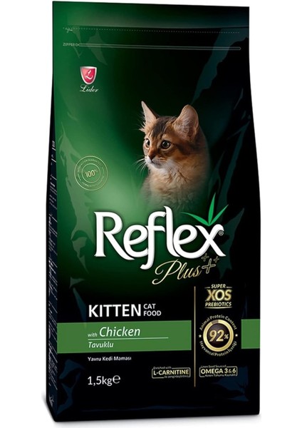 Reflex Plus Tavuk Etli Yavru Kedi Maması 1.5 kg
