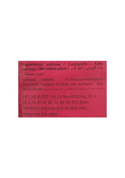 Menü Paraket Yemi 1000 G