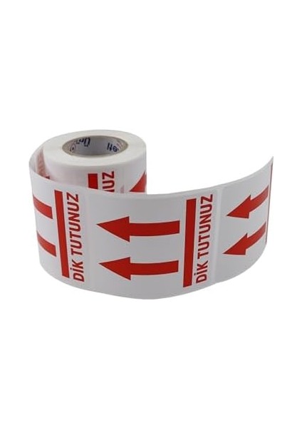 Etiketler , Hazır Al Hızlı Al Dik Tutunuz Etiketi 70MM x 80MM Ruloda 250 Adet Kuşe Rulo Etiket