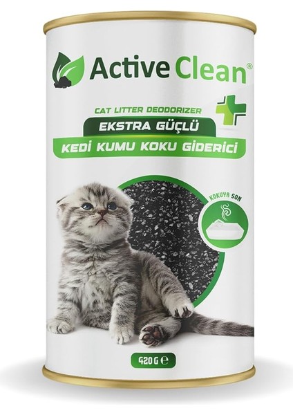 Active Clean Plus Kedi Kumu Koku Giderici 420 Gram