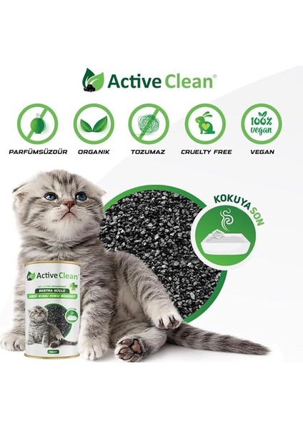 Active Clean Plus Kedi Kumu Koku Giderici 420 Gram