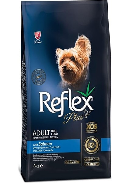 Reflex Plus Ms Somonlu Köpek Maması 8 kg