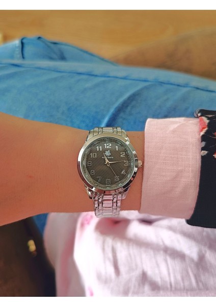 Pw Polo Whıte Metal Kadın Kol Saati