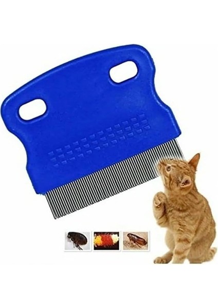 Kedi Köpek Bit ve Pire Tarağı, Evcil Hayvan Pratik Bit ve Pire Toplayıcı Tarak