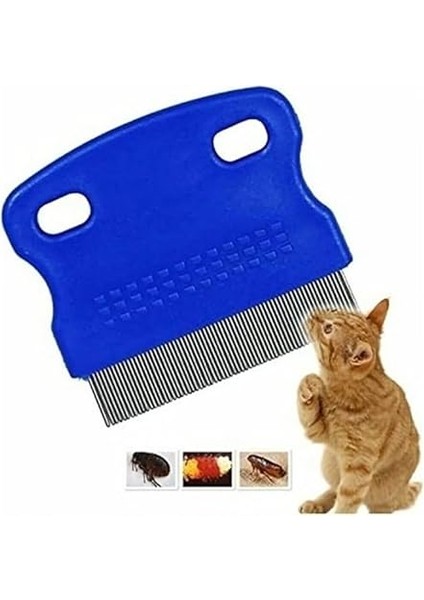 Kedi Köpek Bit ve Pire Tarağı, Evcil Hayvan Pratik Bit ve Pire Toplayıcı Tarak