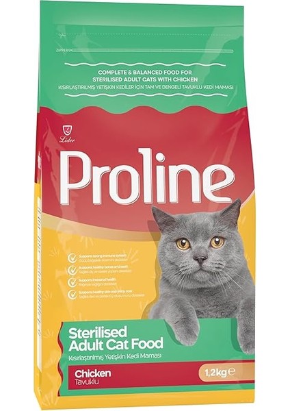 Tavuk Etli Kısırlaştırılmış Kedi Maması 1.2 kg