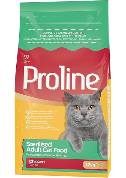 Tavuk Etli Kısırlaştırılmış Kedi Maması 1.2 kg fiyatları