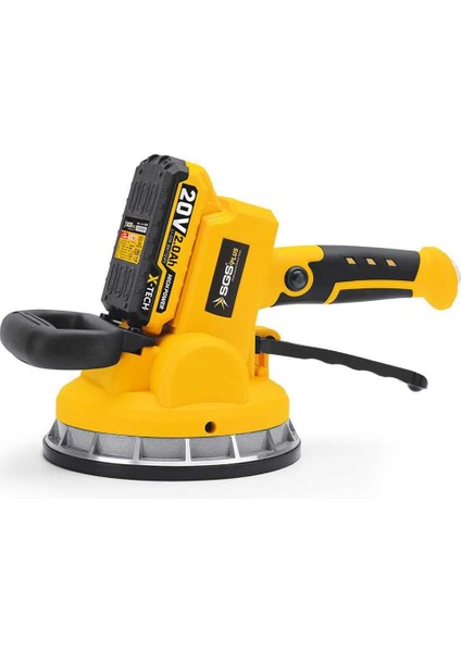 SGS5415 - 20 Volt 2 Amper Akülü Titreşimli Vantuz Seramik Granit Mermer Kiremit Döşeme Makinesi