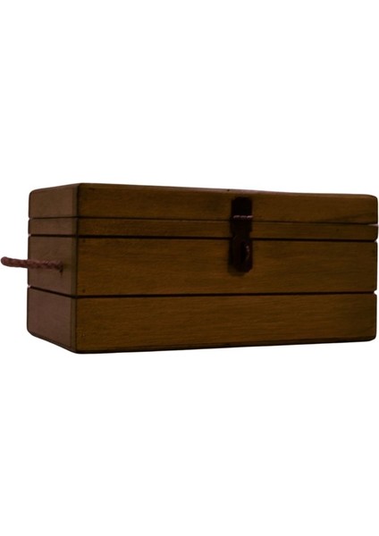 Firmalara Özel Logolu Tipbox (27X14X12CM) Kahve, Asma Kilit Hediyeli