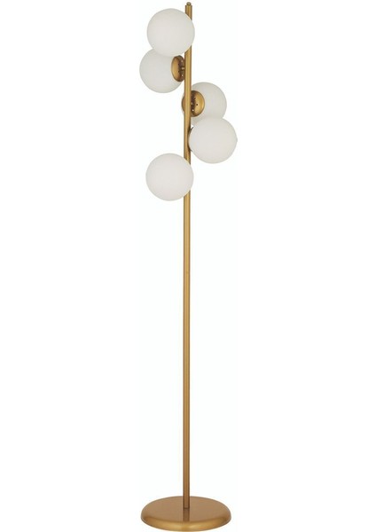 Uzel 5li Eskitme Modern Tasarım Metal Lambader