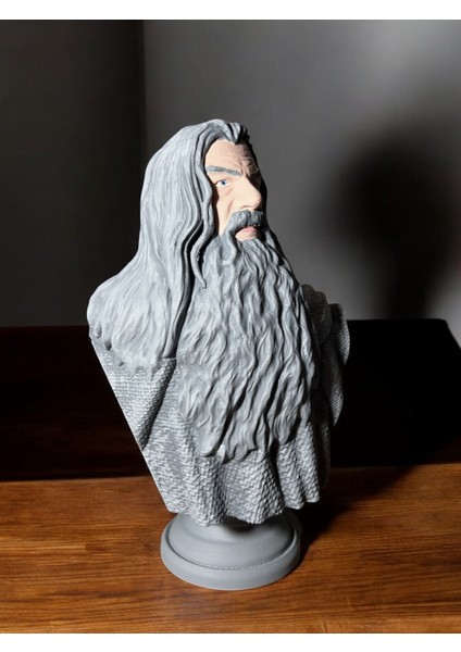Gandalf Büst - Yüzüklerin Efendisi Lotr - 20 cm modelleri