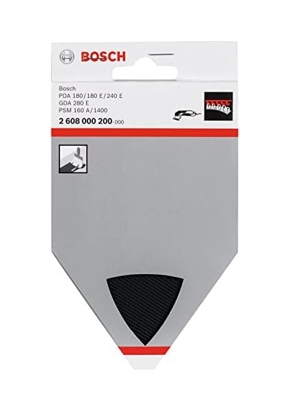 Professional Lamellenschleifvorsatz Für Dreieckschleifer, Schwarz