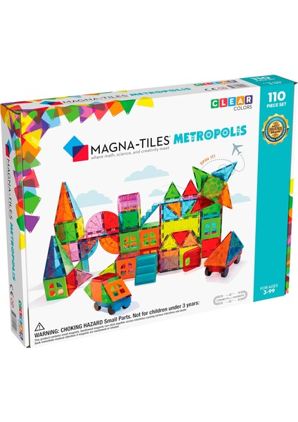 Magna Tiles Metropolis 110 Parça Set