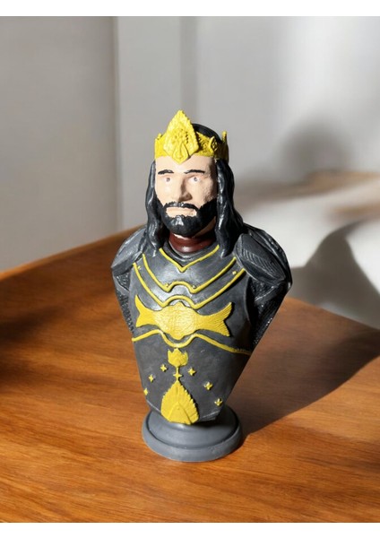 Aragorn Büst - Yüzüklerin Efendisi Lotr - 16 cm