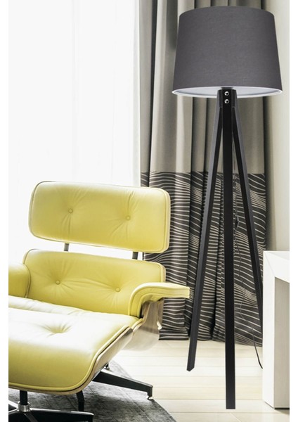 Deko Lambader Siyah Ayak / Füme Şapka