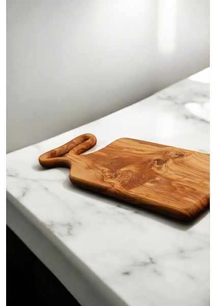 Olive Crafted Kişiye Özel Zeytin Ağacı El Yapımı Saplı Sunum / Kesme Tahtası fiyatları