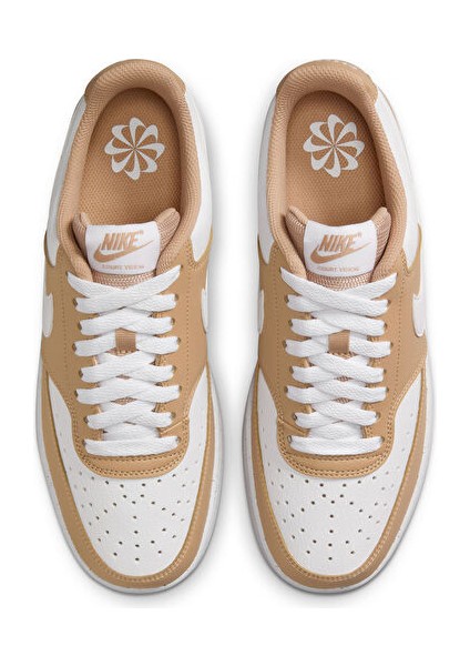 Court Vision Low Next Nature Kadın Günlük Ayakkabı DH3158-201 Kahverengi fırsatları