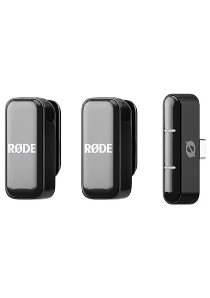 Wireless Micro - Akıllı Telefon ve Bilgisayar Uyumlu Kompakt Kablosuz Mikrofon Seti, Şarj Kutulu, Iki Verici, Bir Alıcı, Usb-C, Siyah fiyatları