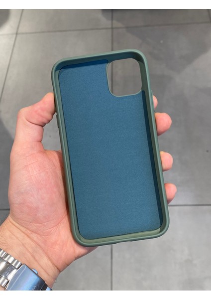Iphone 11 Uyumlu Koruyucu Içi Kadife Silikon Lansman Kılıf