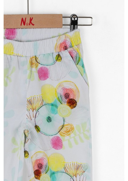 Lotus Çiçek Pantolon